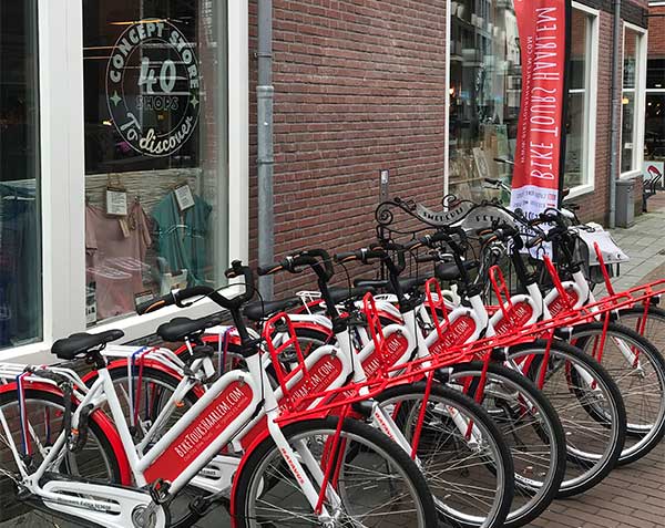 Bike Tours Haarlem winkelpui in Haarlem - Fietstours in Haarlem